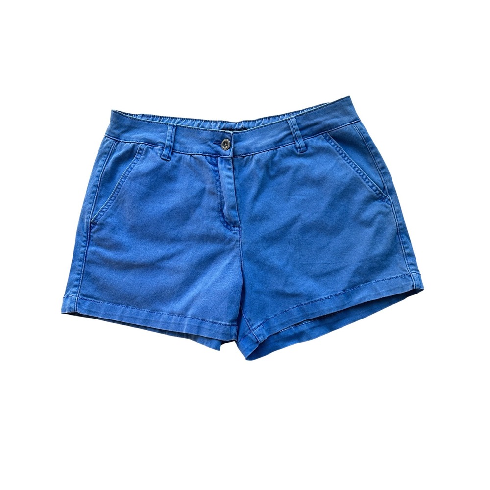 LAND' N‎ SEA Chino Shorts Blue Cotton Twill Preppy Coastal Size 4 Summer